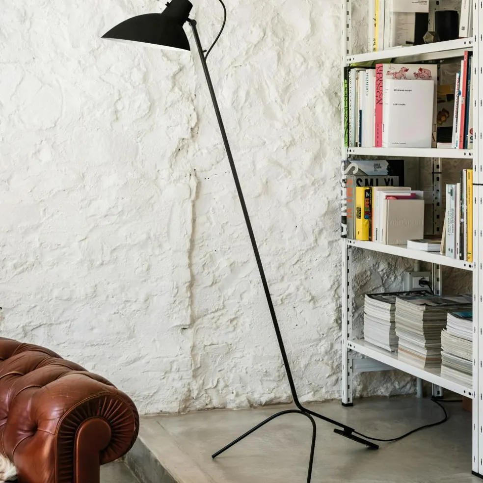 VV Cinquanta Floor Lamp, Mondrian / Yellow