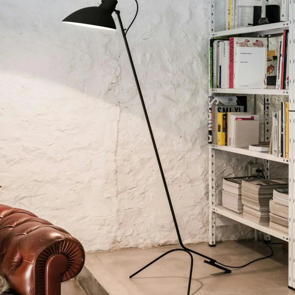 VV Cinquanta Floor Lamp, Mondrian / Yellow