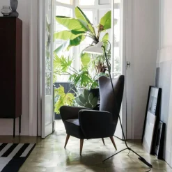 VV Cinquanta Floor Lamp, Mondrian / Yellow