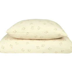 Wabi Sabi Bed Set 100x140 cm + 45x40 cm, Brown Hoshi Birds