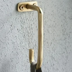 Welo Hook, Brushed Brass