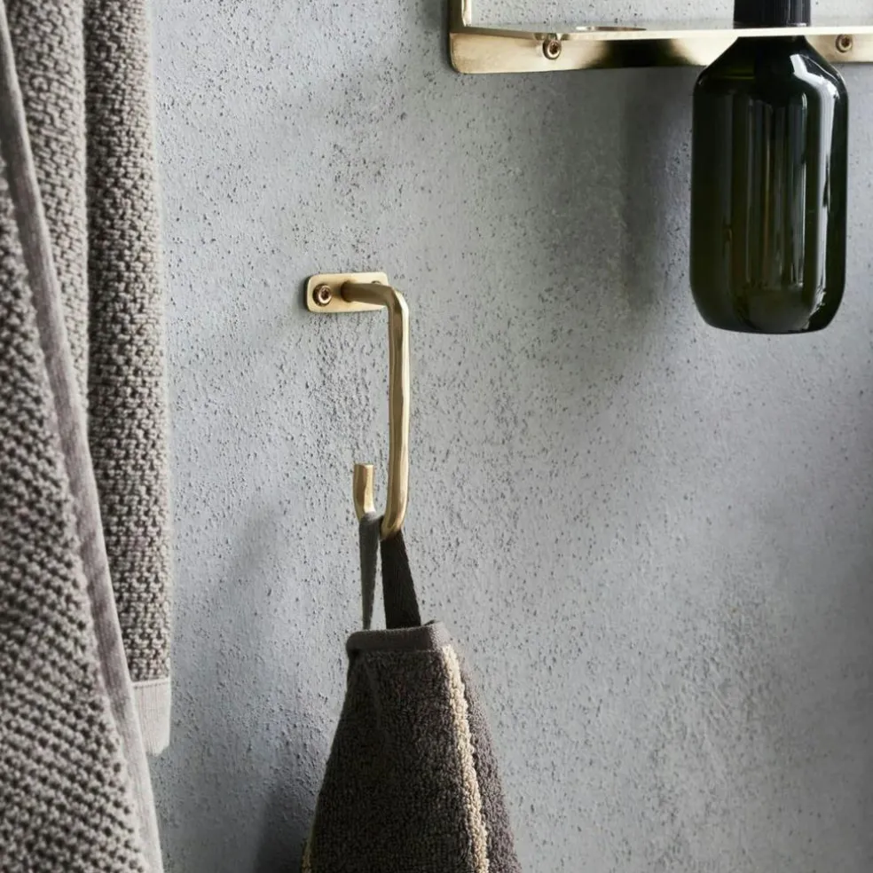 Welo Hook, Brushed Brass