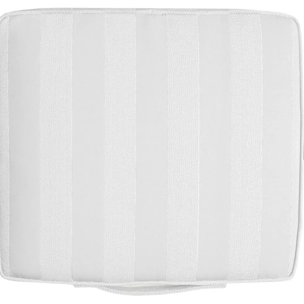 Wide Stripe Boat Cushion 40x45 cm, Grey