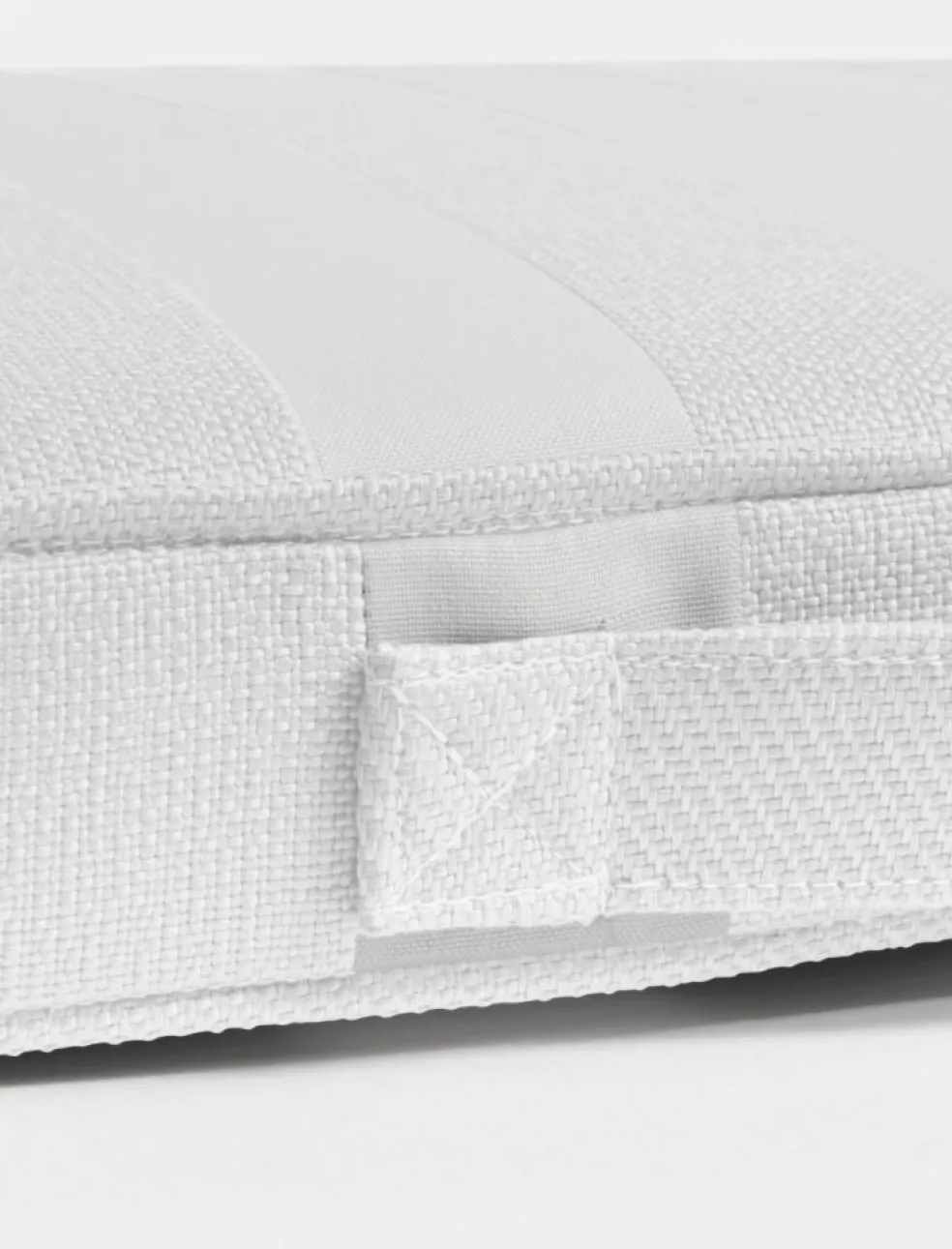 Wide Stripe Boat Cushion 40x45 cm, Grey