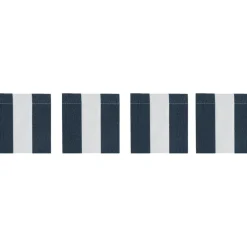 Wide Stripe Coasters 10x10 cm 4-pack, Grey