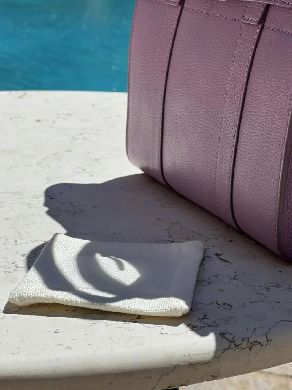 Wide Stripe Coasters 10x10 cm 4-pack, Grey