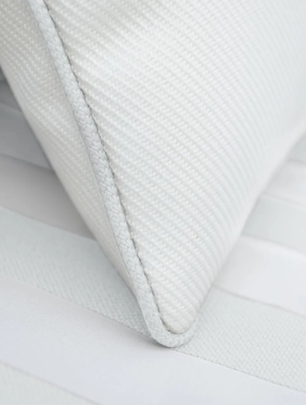 Wide Stripe Cushion 45x45 cm, Grey