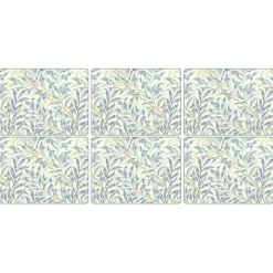 Willow Bough Blue Placemats 23x30, Set of 6