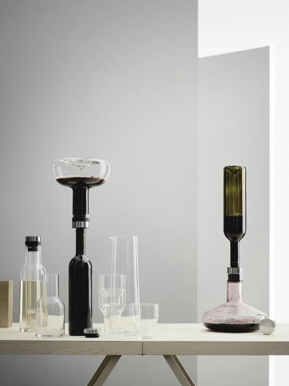 Wine Breather Deluxe, Silver