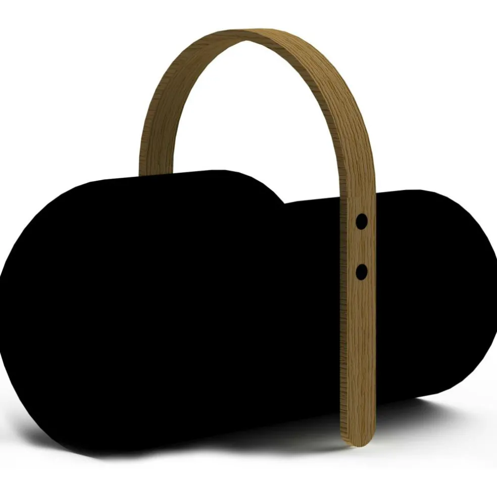 Woody Firewood Storage, Natural Oak