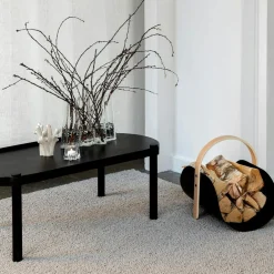 Woody Firewood Storage, Natural Oak