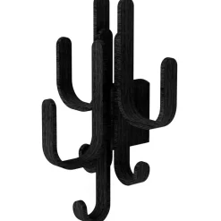 Woody 3-in-1 Hook, Black Stained Oak