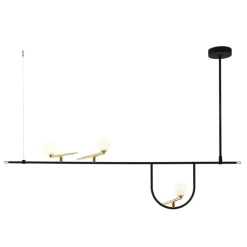 Yanzi S1 Pendant, Black / Brass