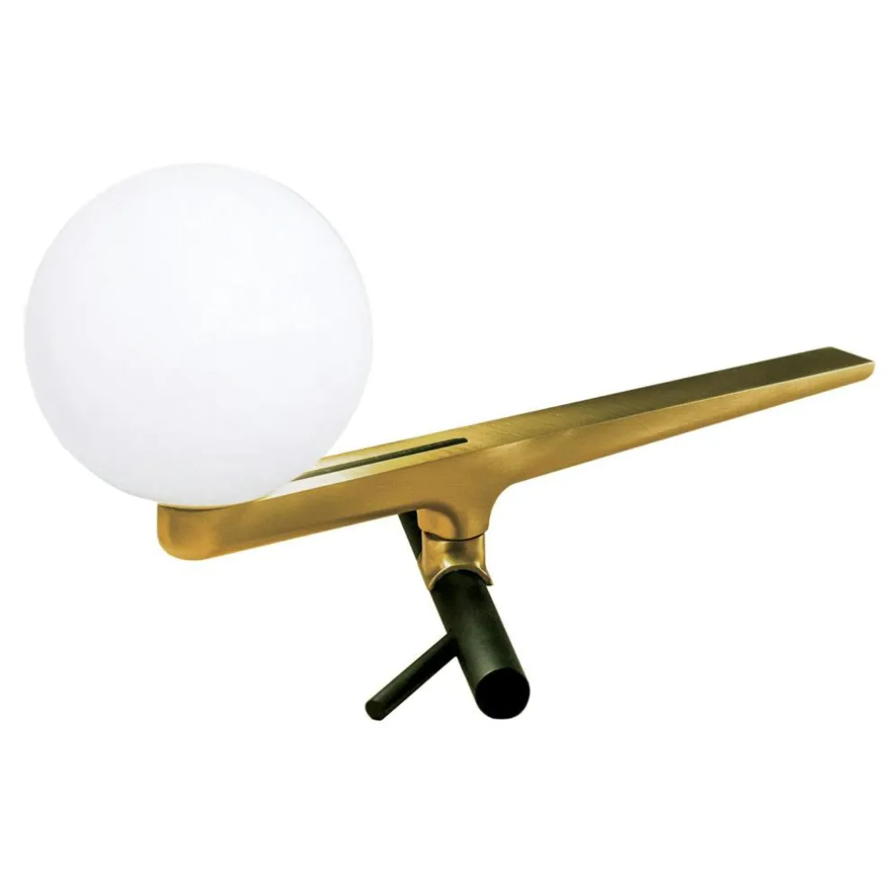 Yanzi Table Lamp, Black / Brass