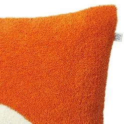 Yogi Cushion Cover Bouclé Spicy Yellow/Off-White, 50x50 cm