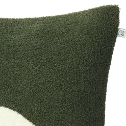 Yogi Cushion Cover Bouclé Spicy Yellow/Off-White, 50x50 cm