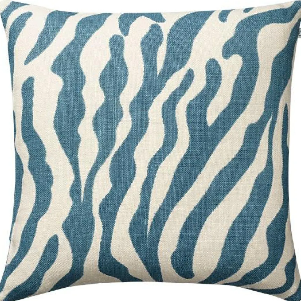 Zebra Cushion Cover 50x50 cm, Heaven Blue