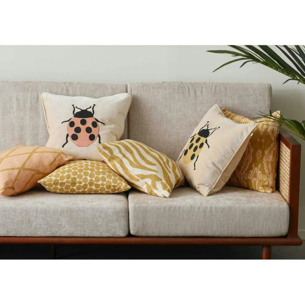 Zebra Cushion Cover 50x50 cm, Heaven Blue