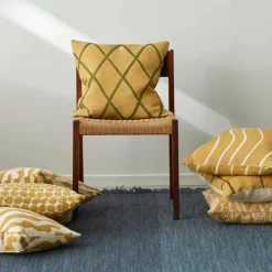 Zebra Cushion Cover 50x50 cm, Heaven Blue