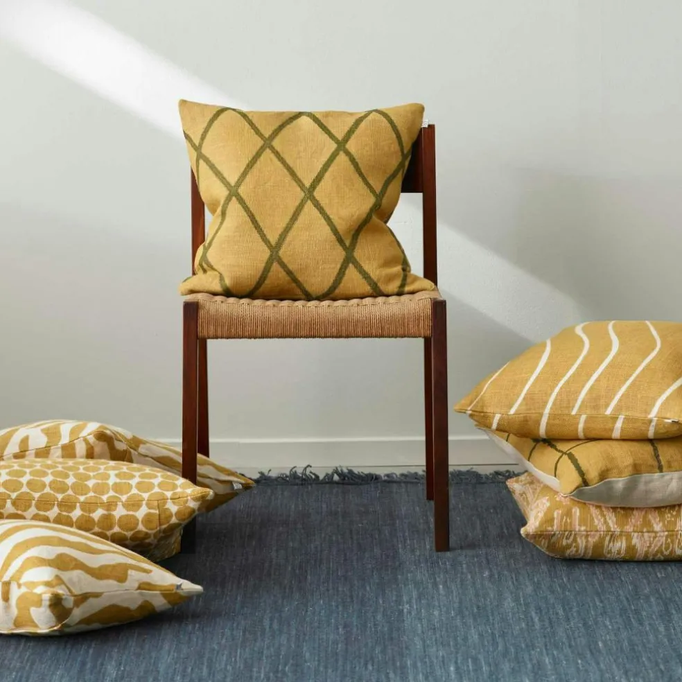 Zebra Cushion Cover 50x50 cm, Heaven Blue