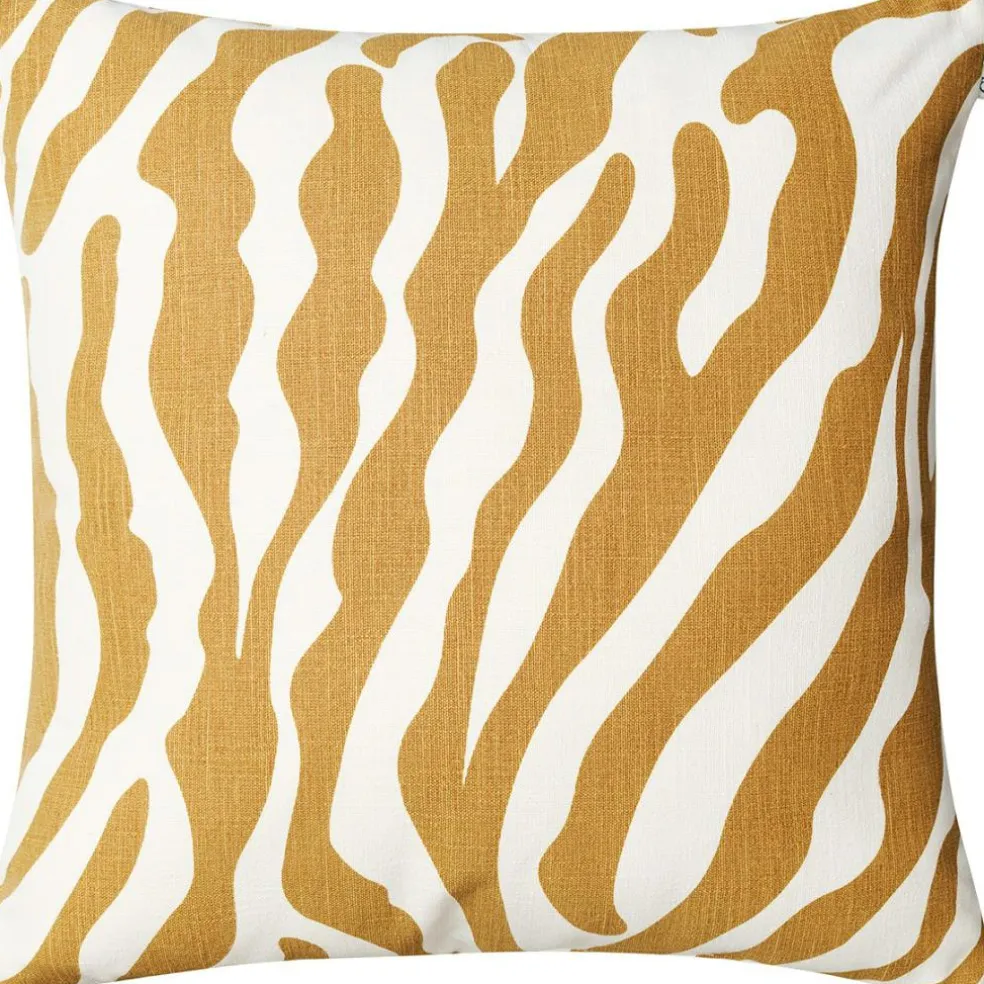 Zebra Cushion 50x50 cm Outdoor, Blue / Off-white