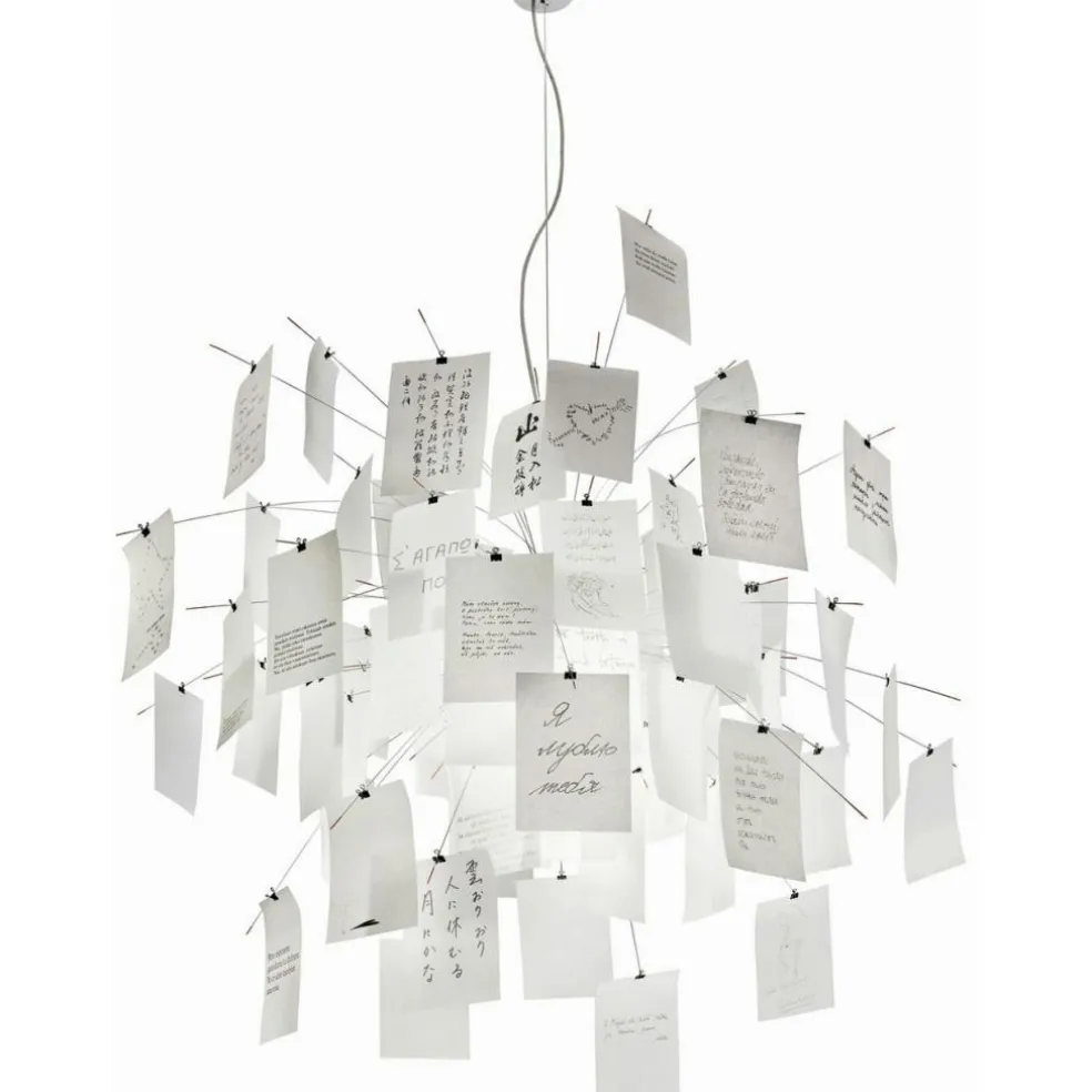 Zettel'z 5 Pendant Silver 600 cm