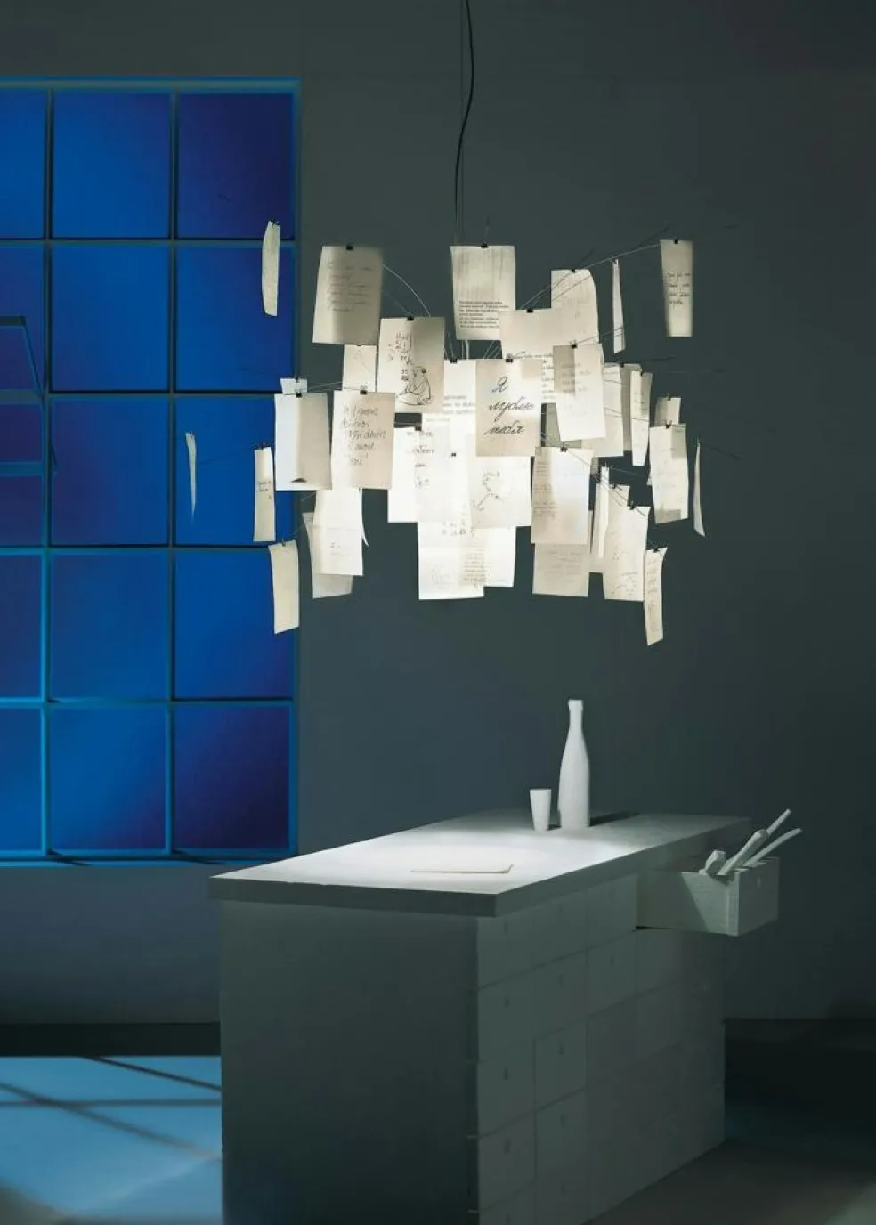 Zettel'z 5 Pendant Silver 600 cm